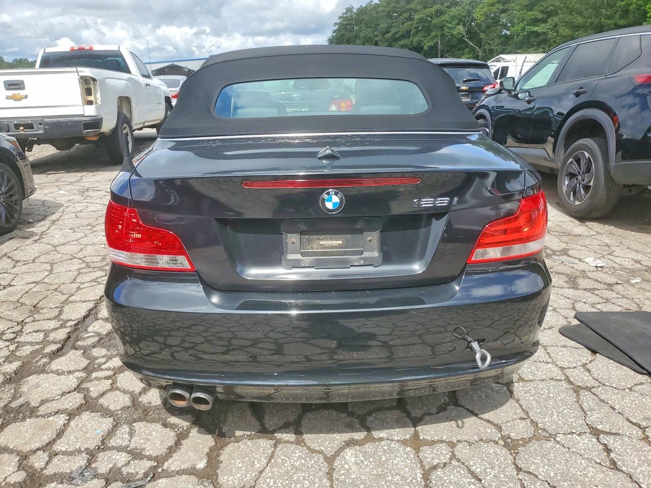 2013 Bmw 128 I Black vin: WBAUN1C5XDVR01849