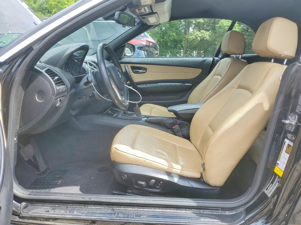 2013 Bmw 128 I Black vin: WBAUN1C5XDVR01849