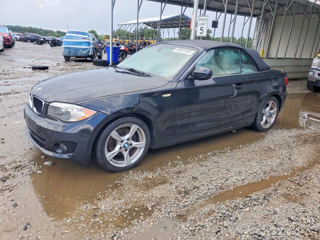 2013 Bmw 128 I Black vin: WBAUN1C5XDVR01849
