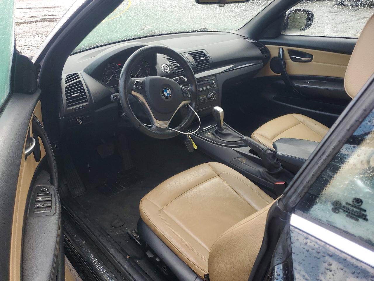 2013 Bmw 128 I Black vin: WBAUN1C5XDVR01849