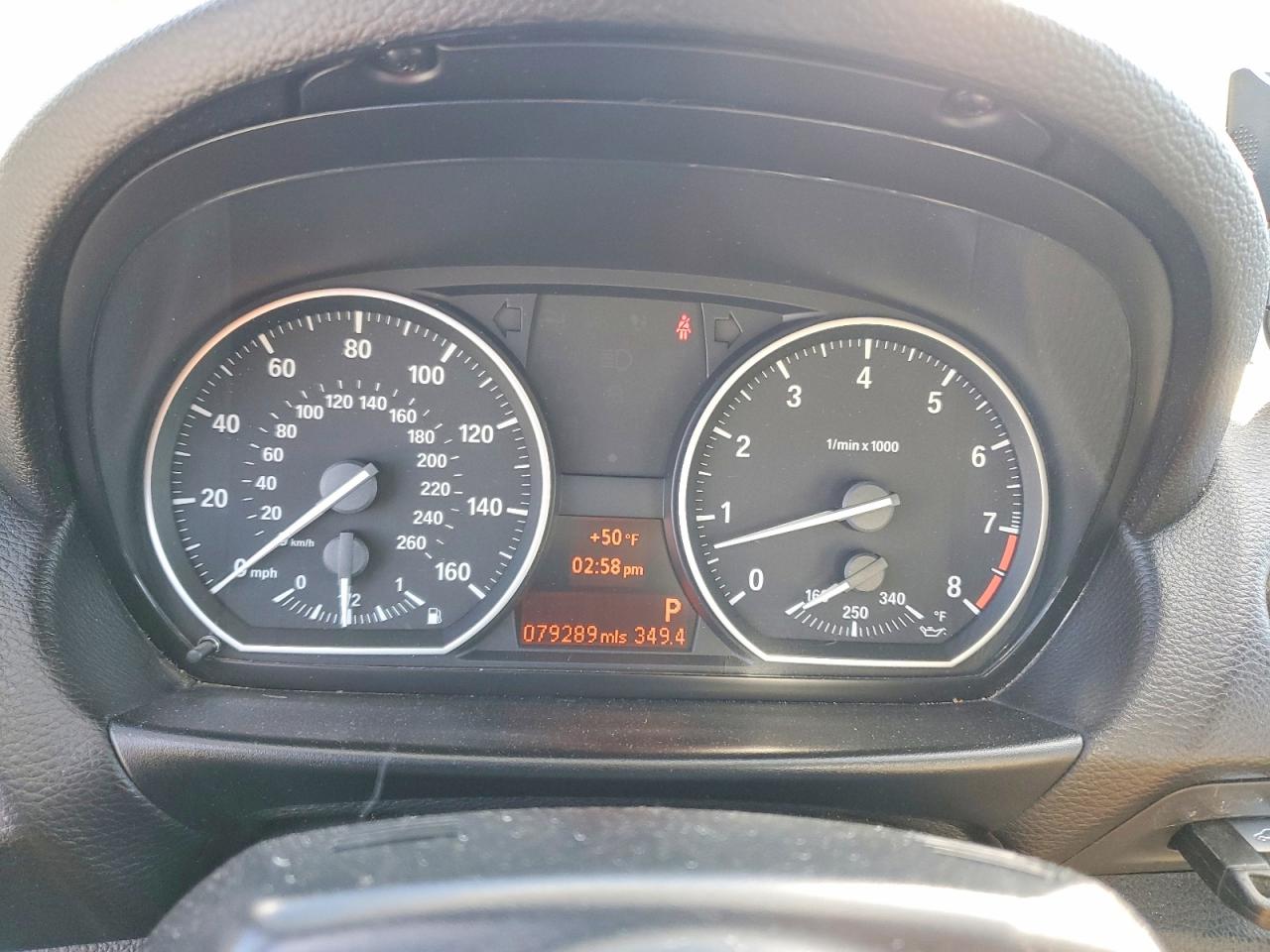 2012 Bmw 135 I Black vin: WBAUN7C50CVM25872