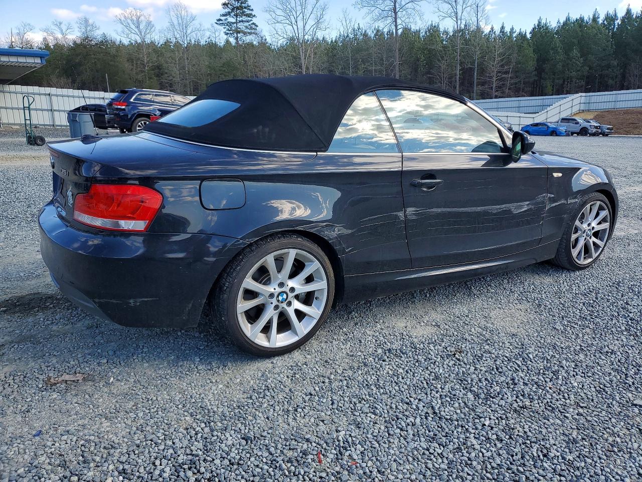 2012 Bmw 135 I Black vin: WBAUN7C50CVM25872