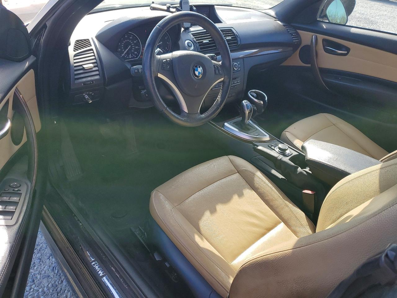 2012 Bmw 135 I Black vin: WBAUN7C50CVM25872