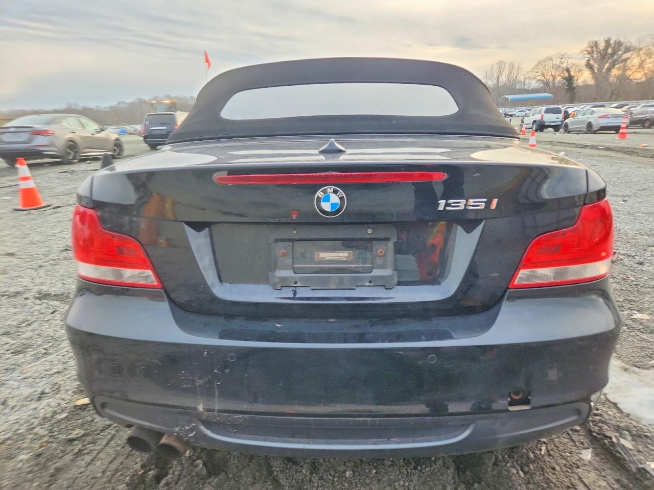2012 Bmw 135 I Black vin: WBAUN7C50CVM26178