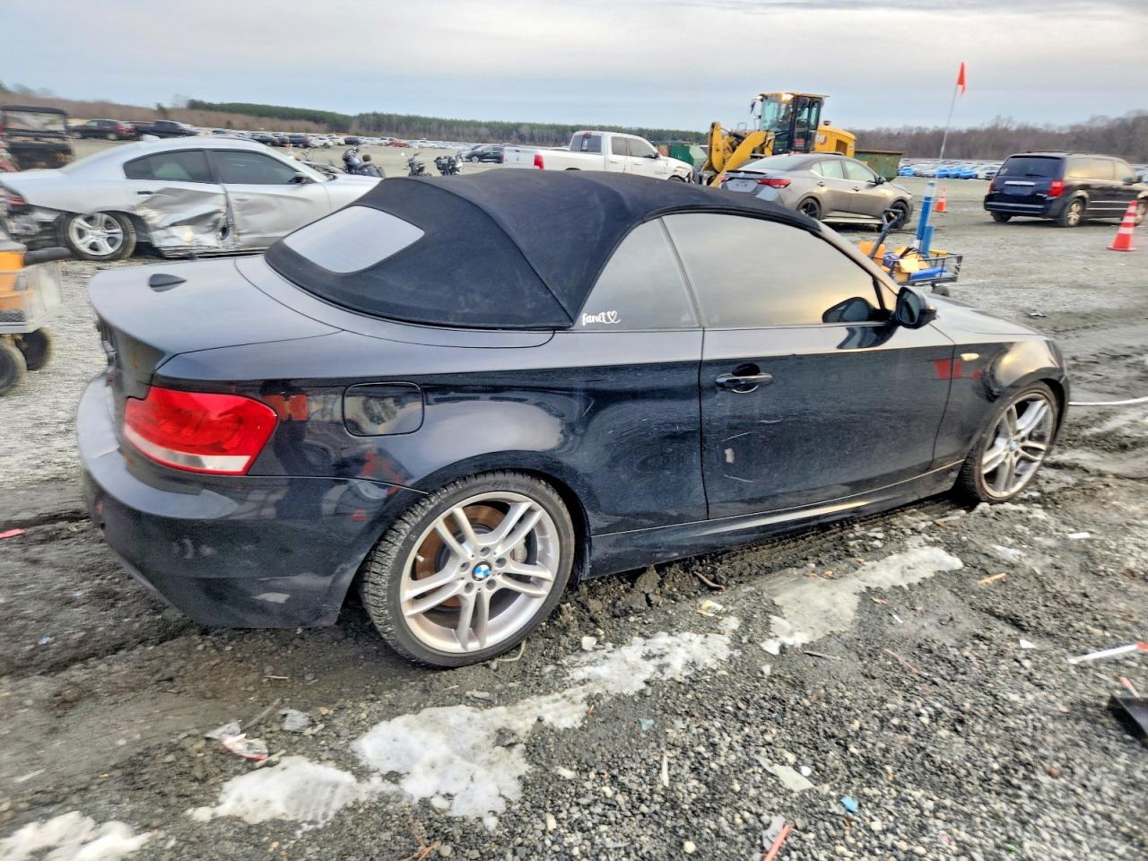 2012 Bmw 135 I Black vin: WBAUN7C50CVM26178