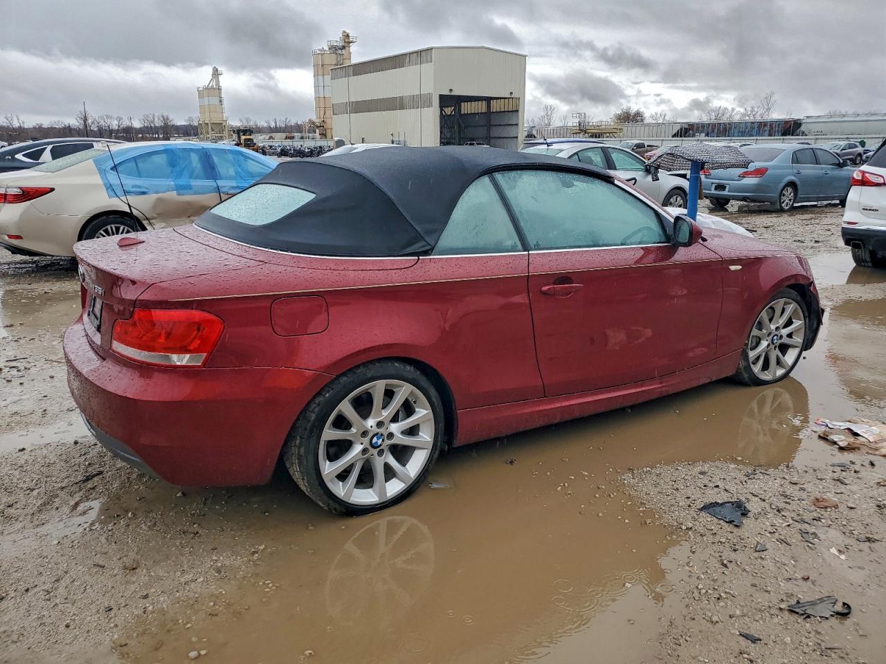 2012 Bmw 135 I Red vin: WBAUN7C50CVM26519