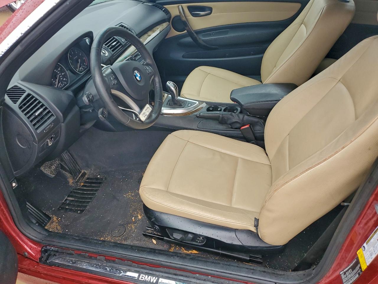 2012 Bmw 135 I Red vin: WBAUN7C50CVM26519