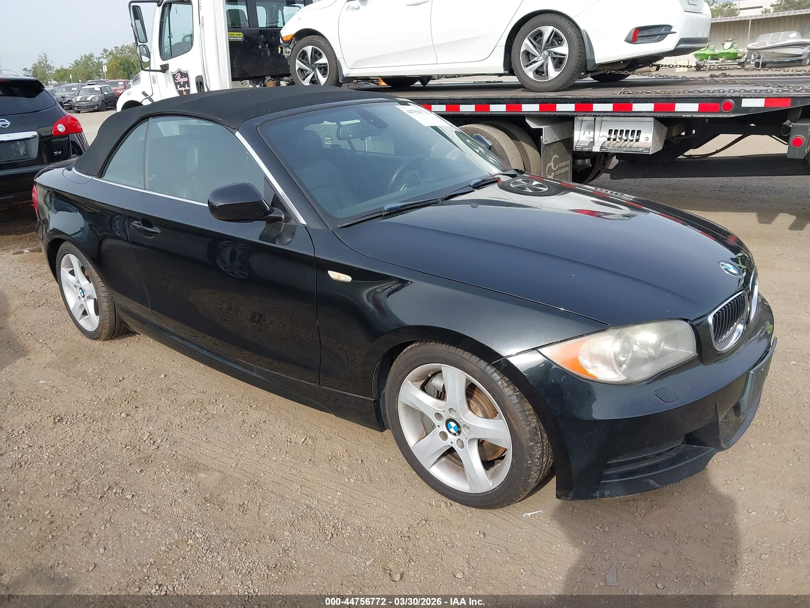 2011 Bmw 135i   Black vin: WBAUN7C51BVM24115