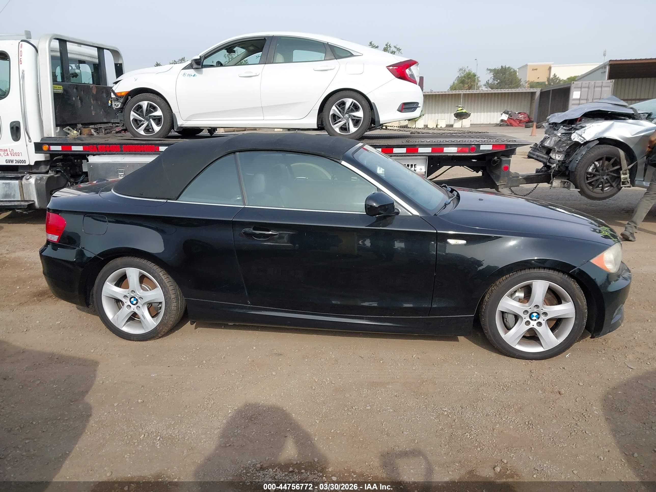 2011 Bmw 135i   Black vin: WBAUN7C51BVM24115