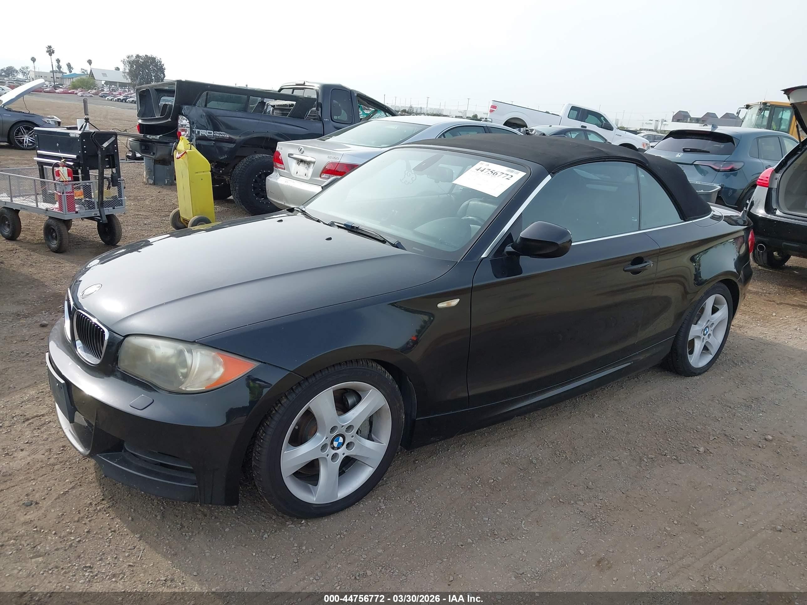 2011 Bmw 135i   Black vin: WBAUN7C51BVM24115