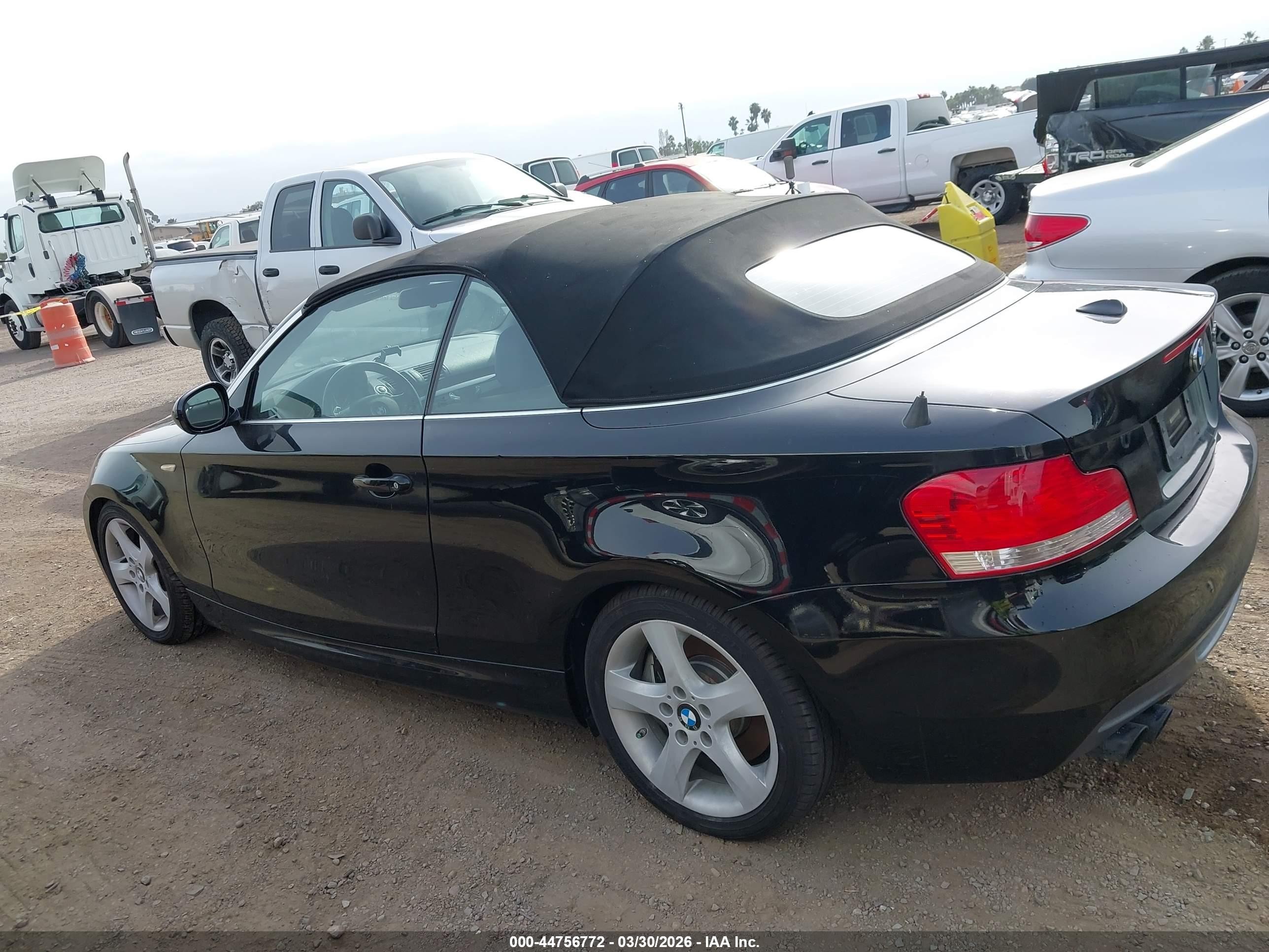 2011 Bmw 135i   Black vin: WBAUN7C51BVM24115