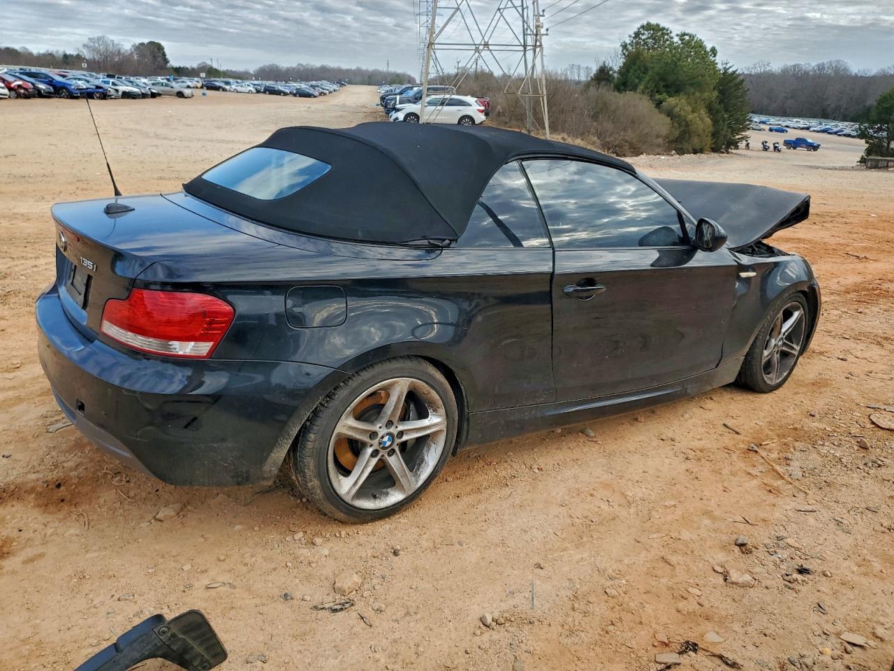 2011 Bmw 135 I Black vin: WBAUN7C51BVM24423