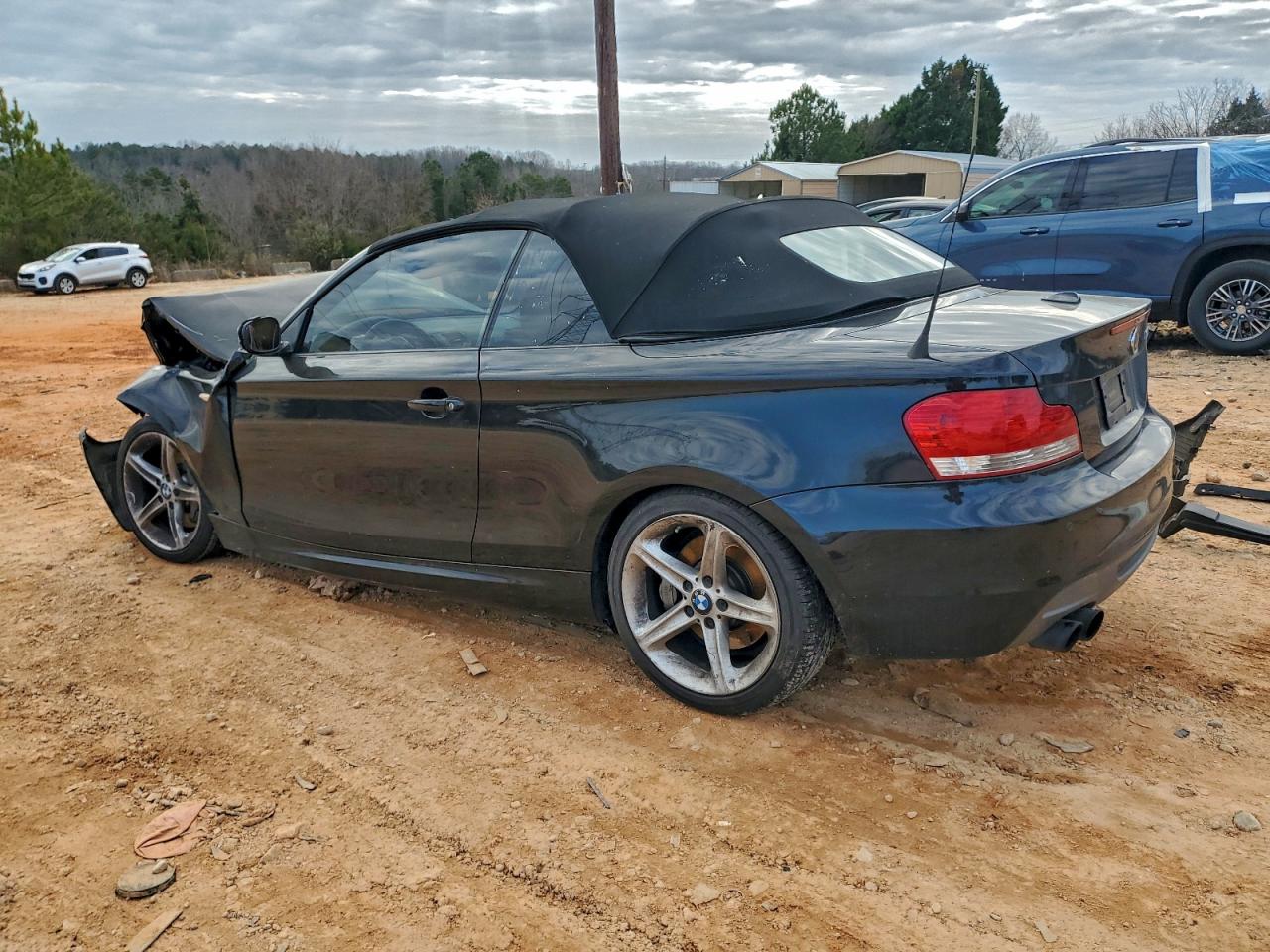 2011 Bmw 135 I Black vin: WBAUN7C51BVM24423