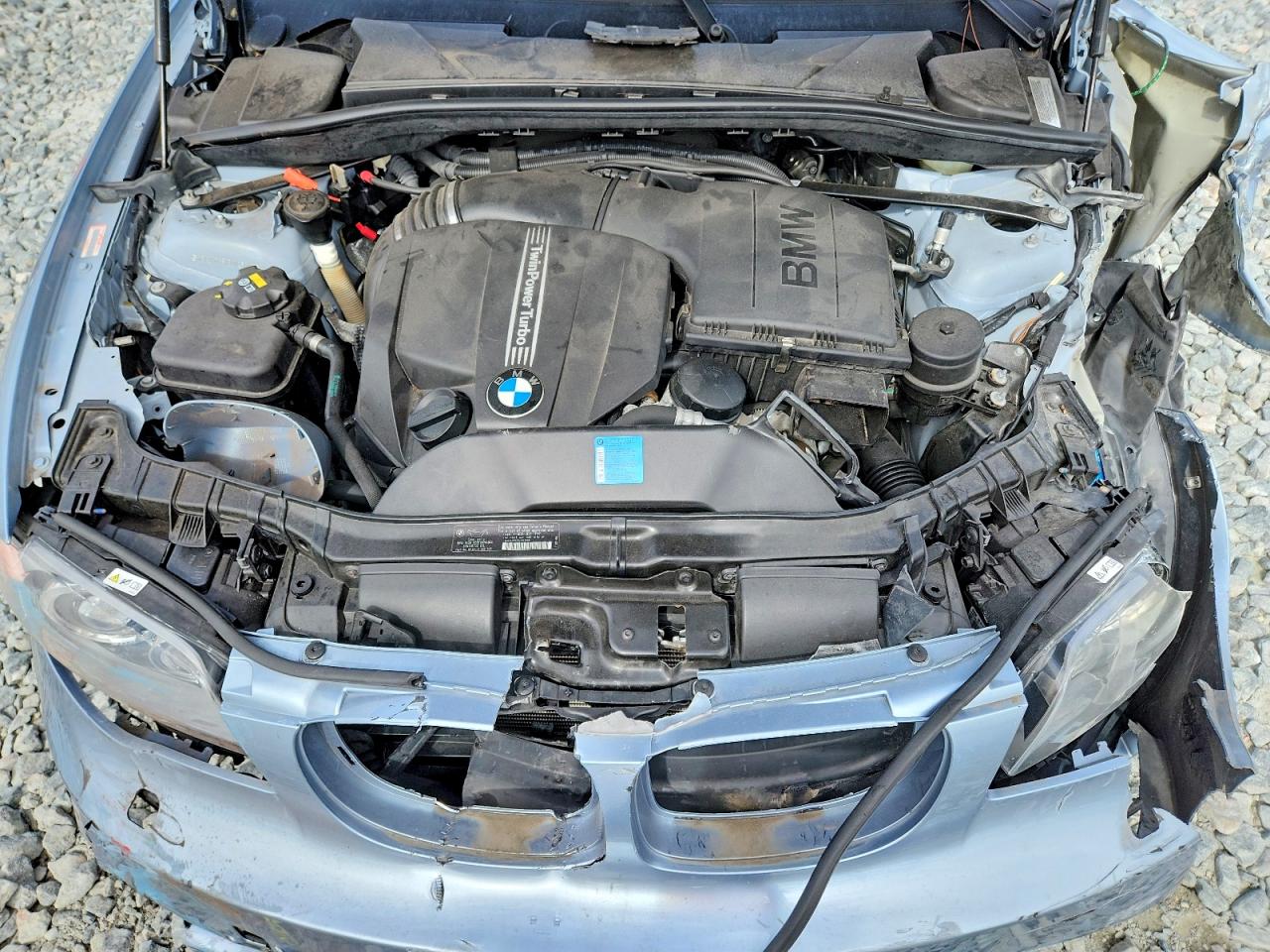 2011 Bmw 135 I Blue vin: WBAUN7C51BVM25040