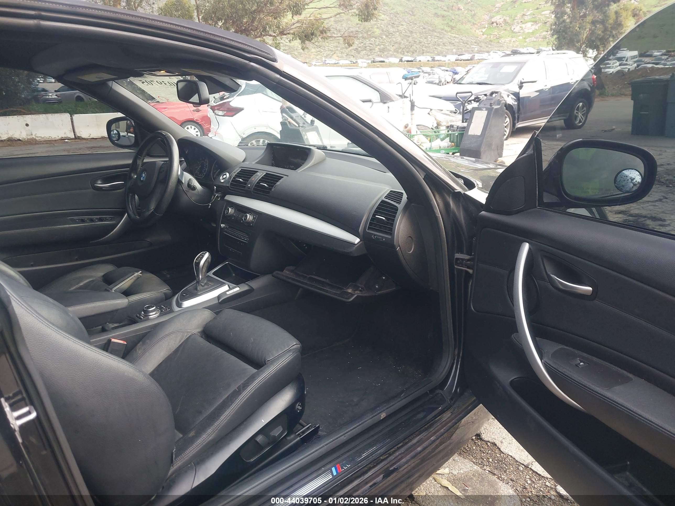 2012 Bmw 135i   Black vin: WBAUN7C51CVM25556