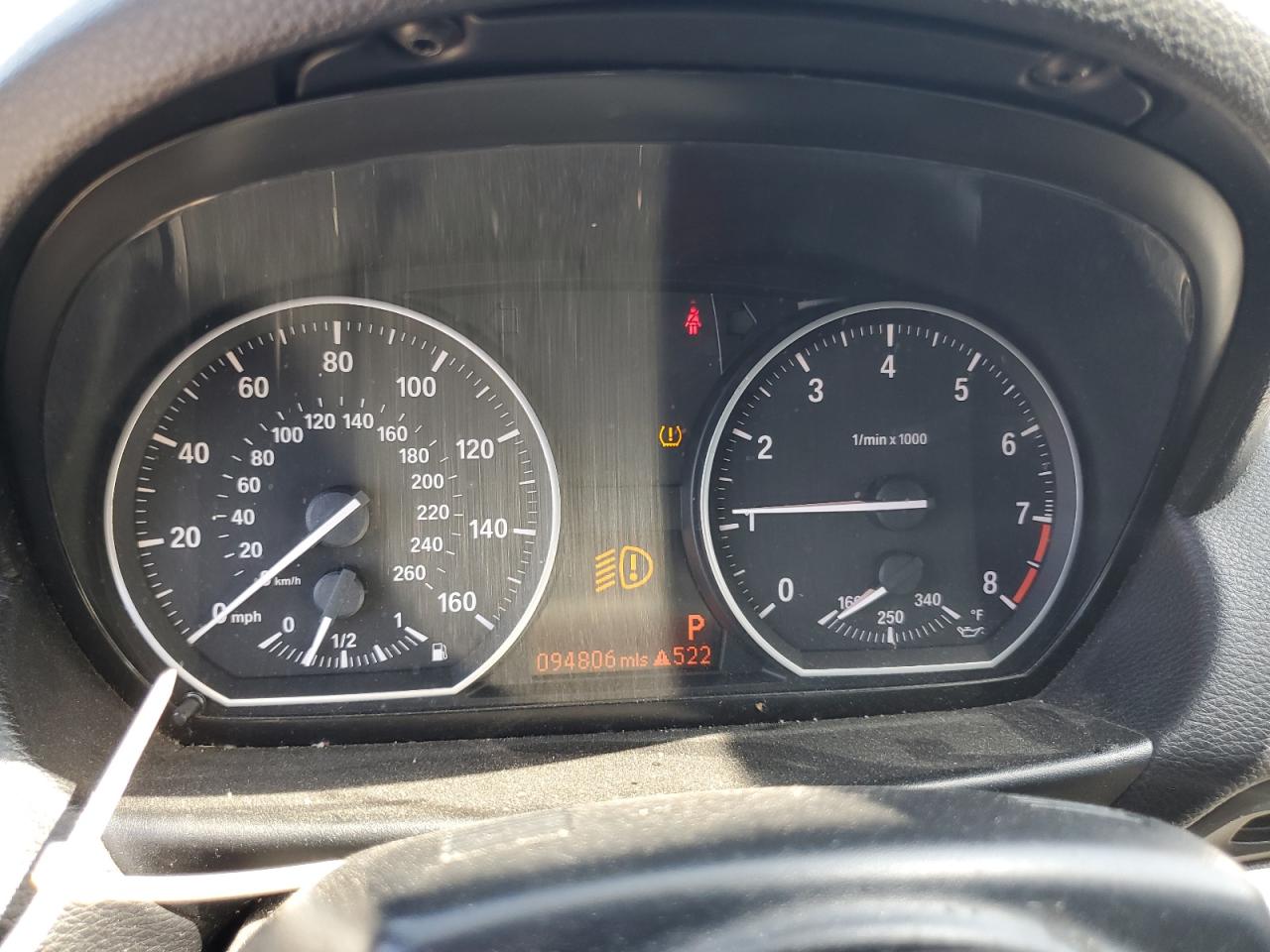 2012 Bmw 135 I Черный vin: WBAUN7C51CVM26738