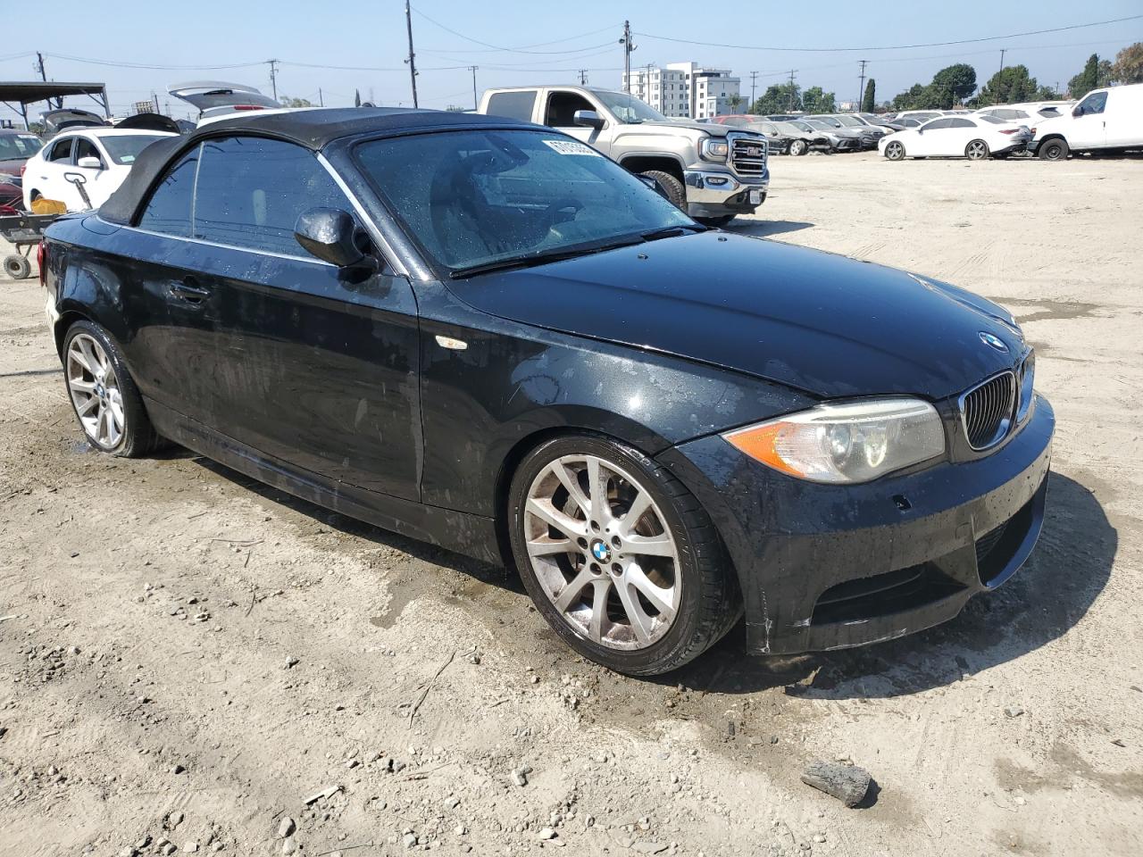 2012 Bmw 135 I Черный vin: WBAUN7C51CVM26738