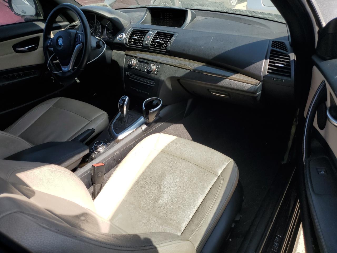 2012 Bmw 135 I Черный vin: WBAUN7C51CVM26738