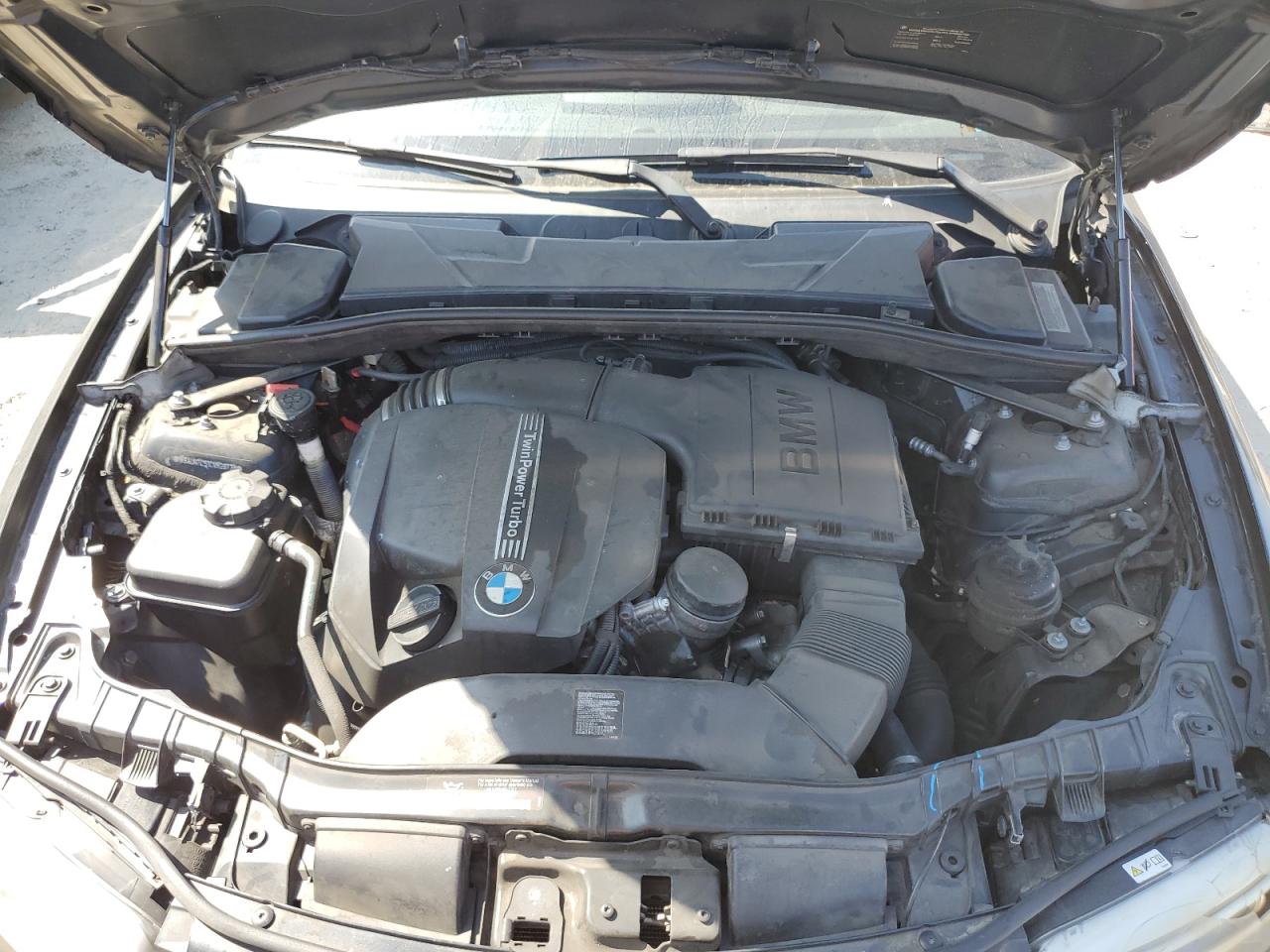 2012 Bmw 135 I Черный vin: WBAUN7C51CVM26738