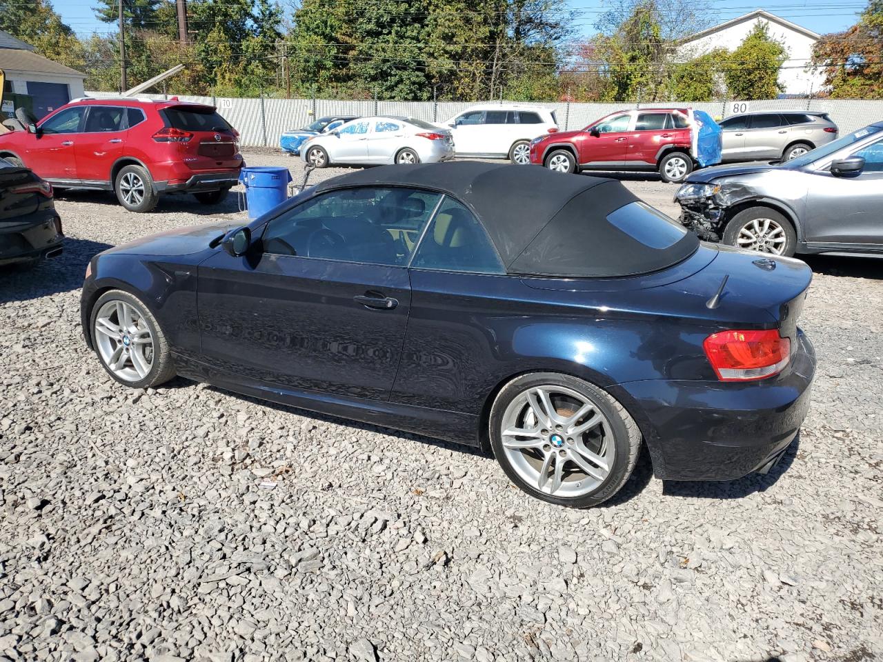 2013 Bmw 135 I Blue vin: WBAUN7C51DVM27650