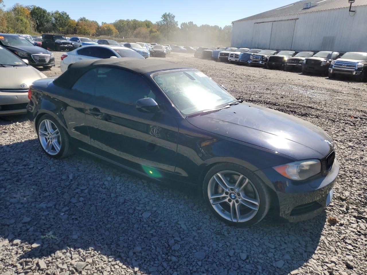 2013 Bmw 135 I Blue vin: WBAUN7C51DVM27650