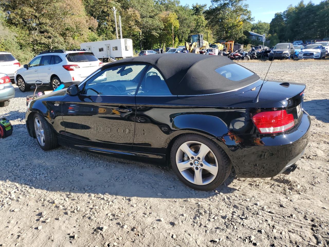 2011 Bmw 135 I Черный vin: WBAUN7C52BVM24463