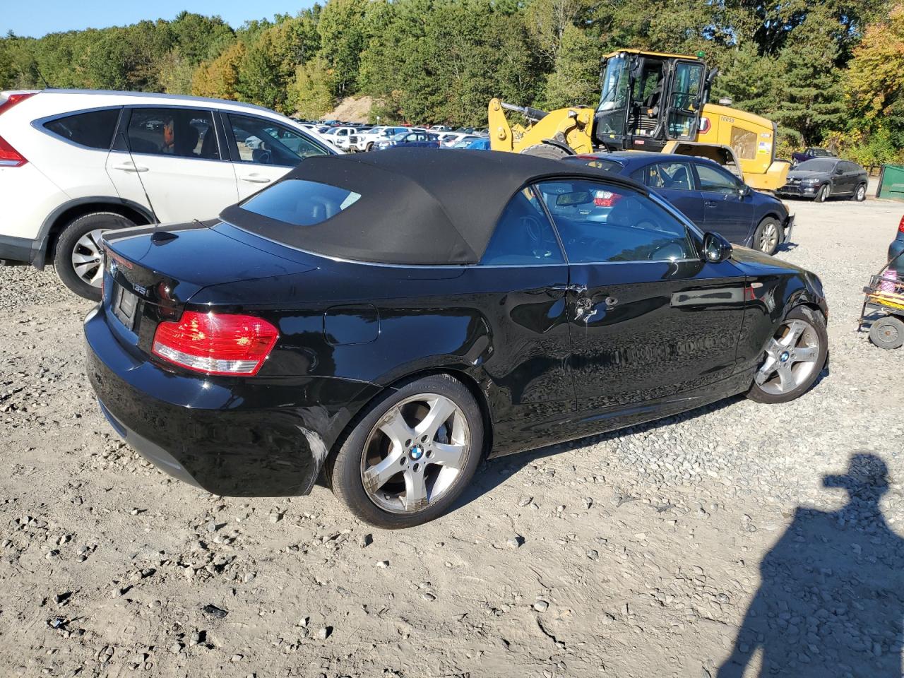 2011 Bmw 135 I Черный vin: WBAUN7C52BVM24463