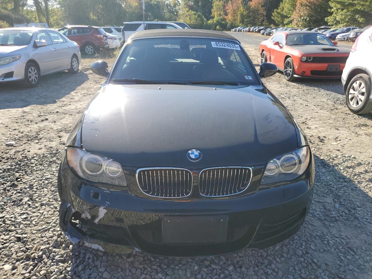 2011 Bmw 135 I Черный vin: WBAUN7C52BVM24463