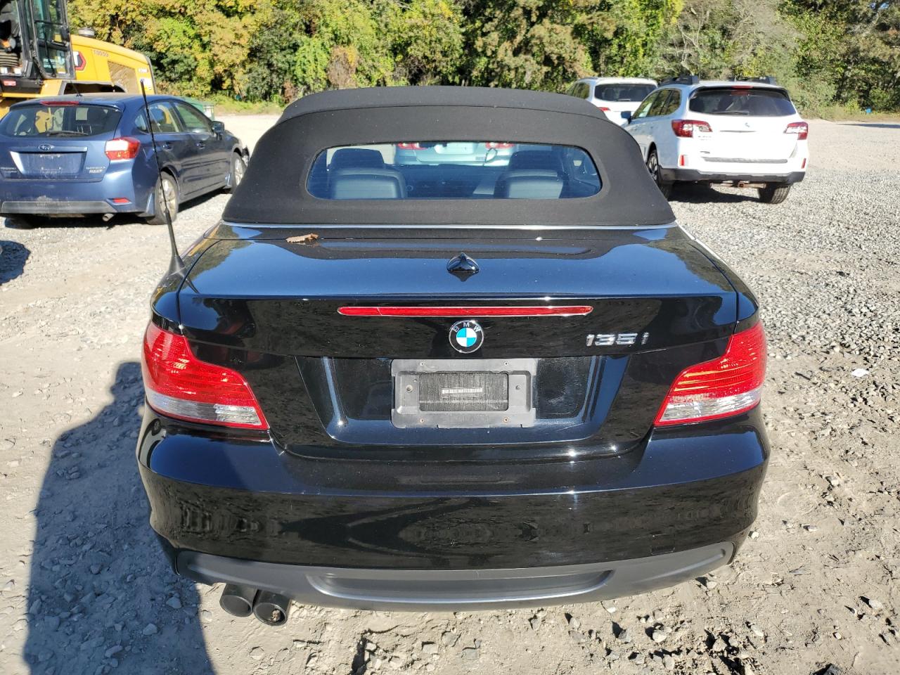 2011 Bmw 135 I Черный vin: WBAUN7C52BVM24463