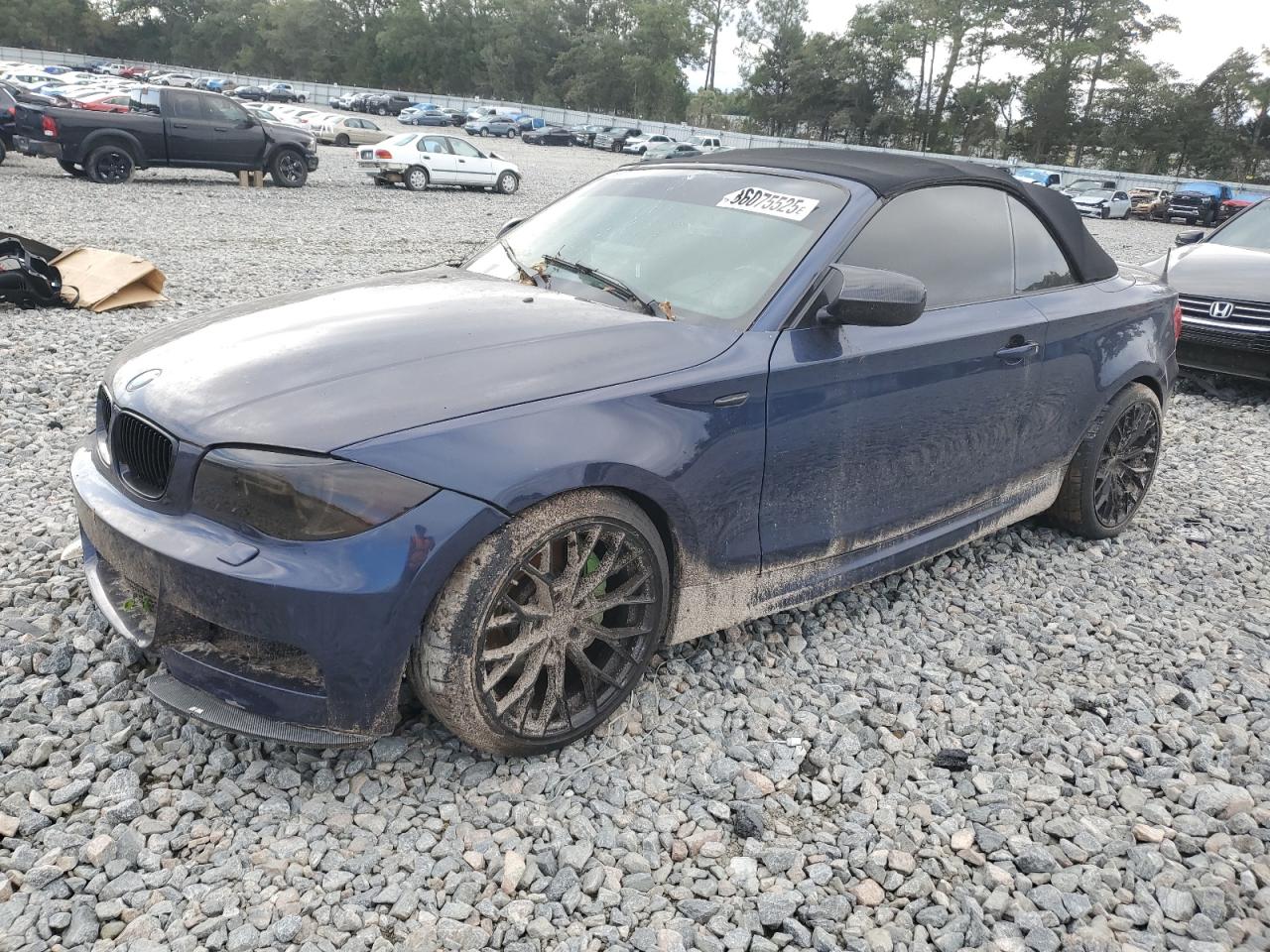 2011 Bmw 135 I Blue vin: WBAUN7C53BVM25153