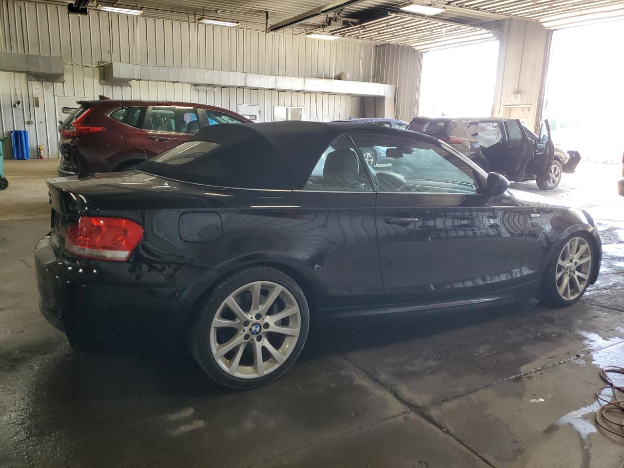 2012 Bmw 135 I Black vin: WBAUN7C53CVM25719