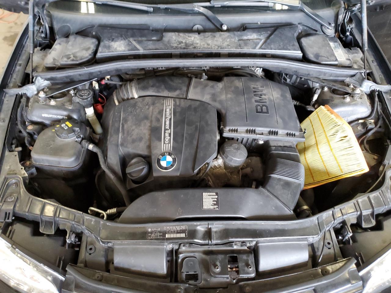 2012 Bmw 135 I Black vin: WBAUN7C53CVM25719