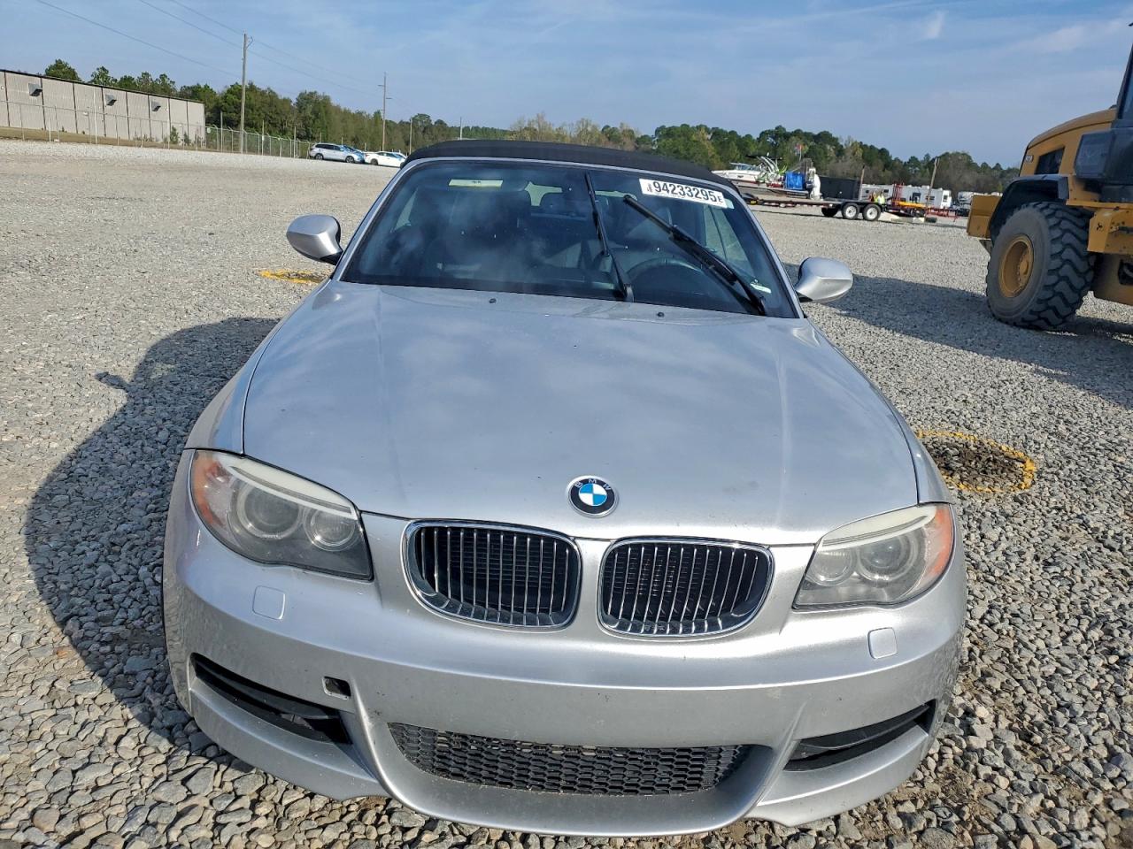 2012 Bmw 135 I Silver vin: WBAUN7C53CVM26482