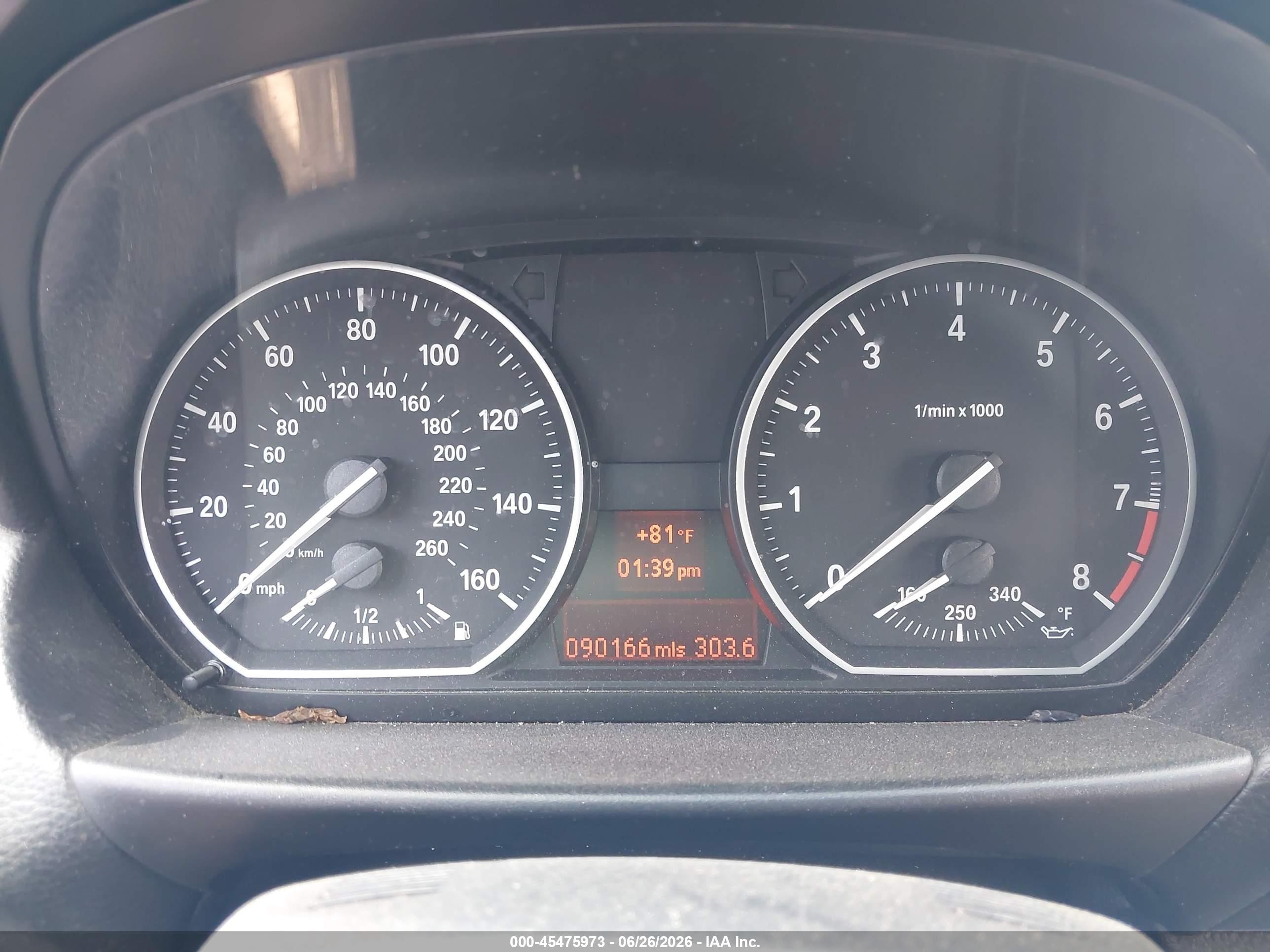 2013 Bmw 135i   Белый vin: WBAUN7C53DVM26970