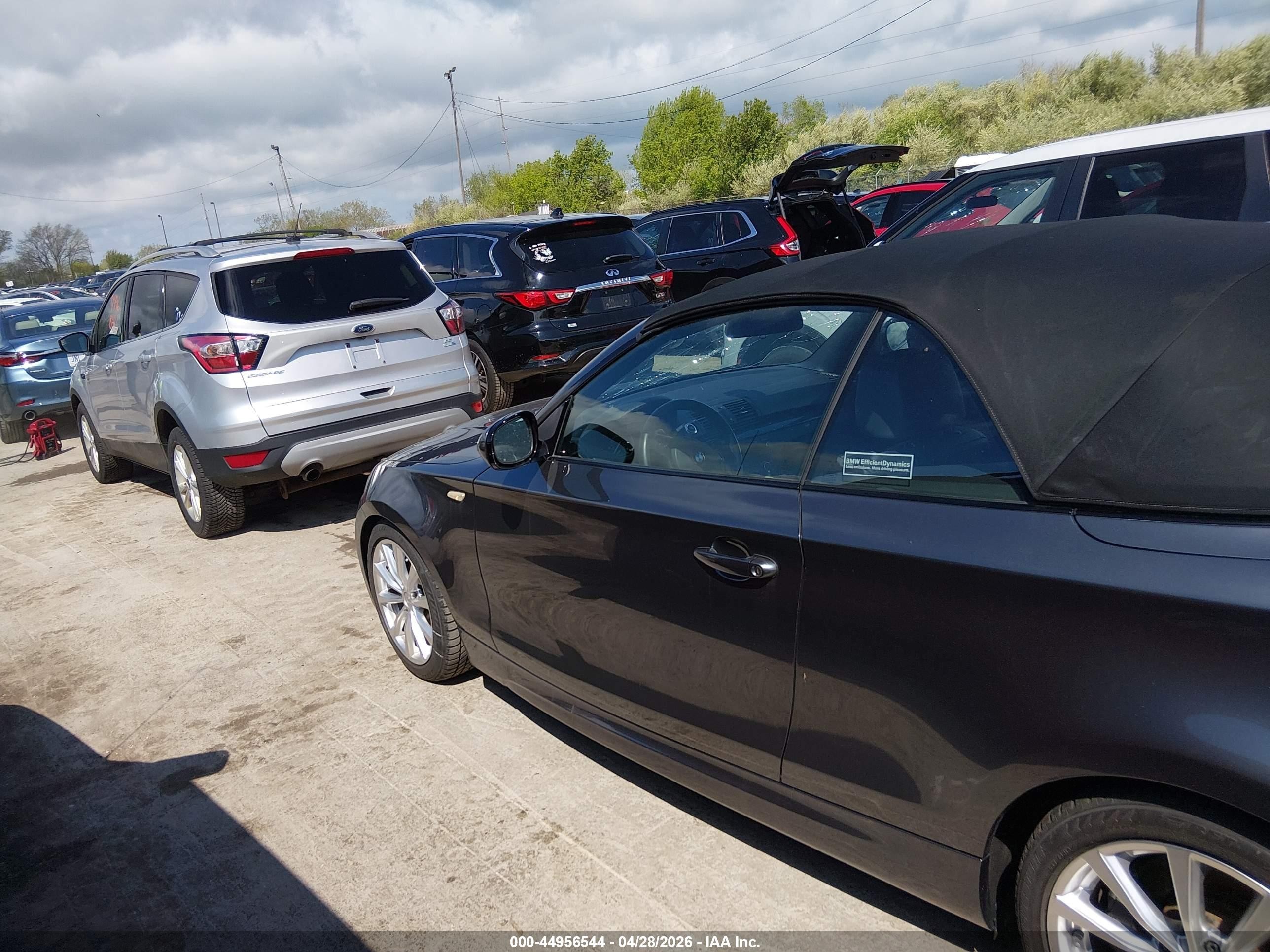 2013 Bmw 135i   Gray vin: WBAUN7C53DVM27360