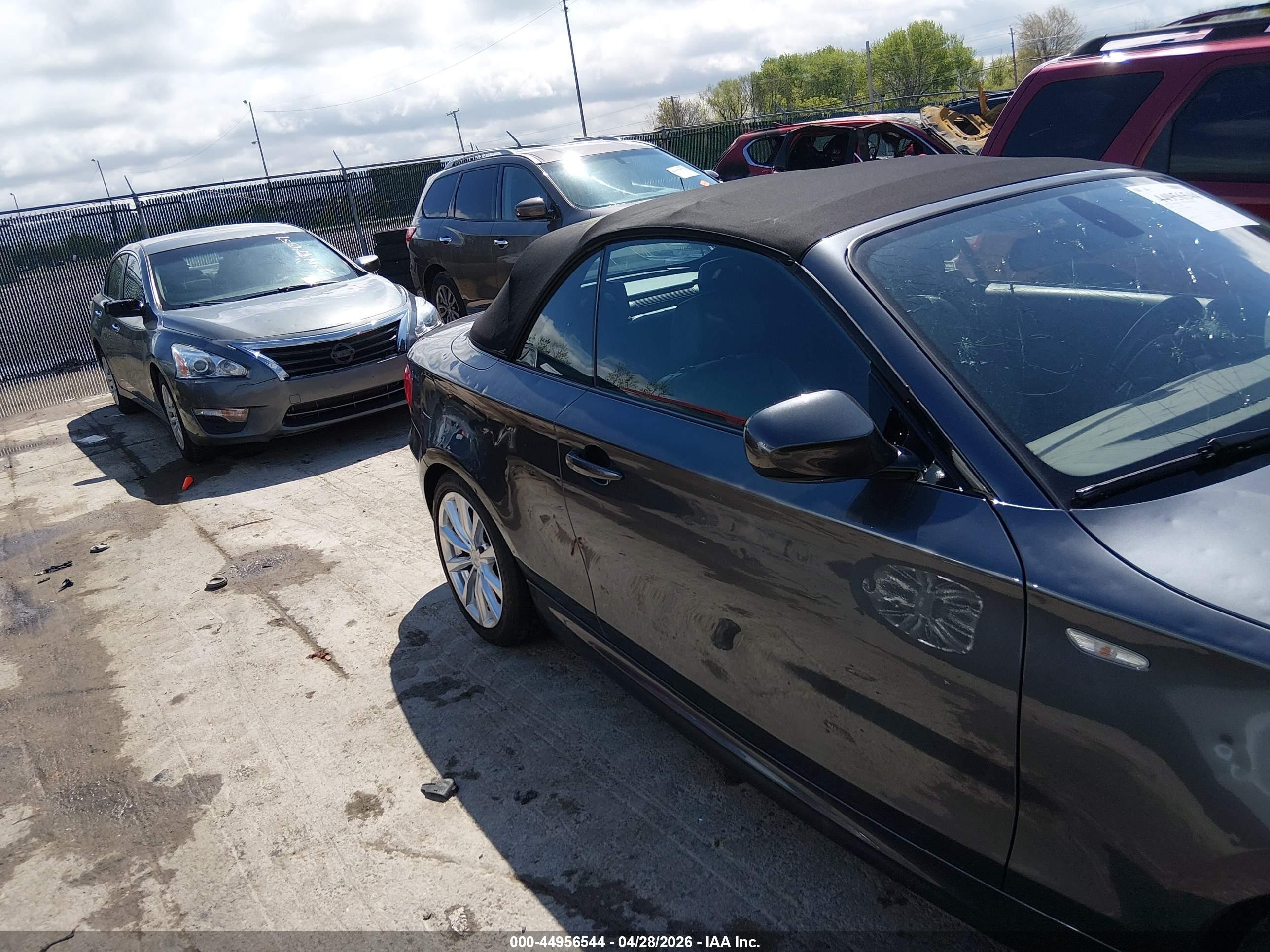 2013 Bmw 135i   Gray vin: WBAUN7C53DVM27360