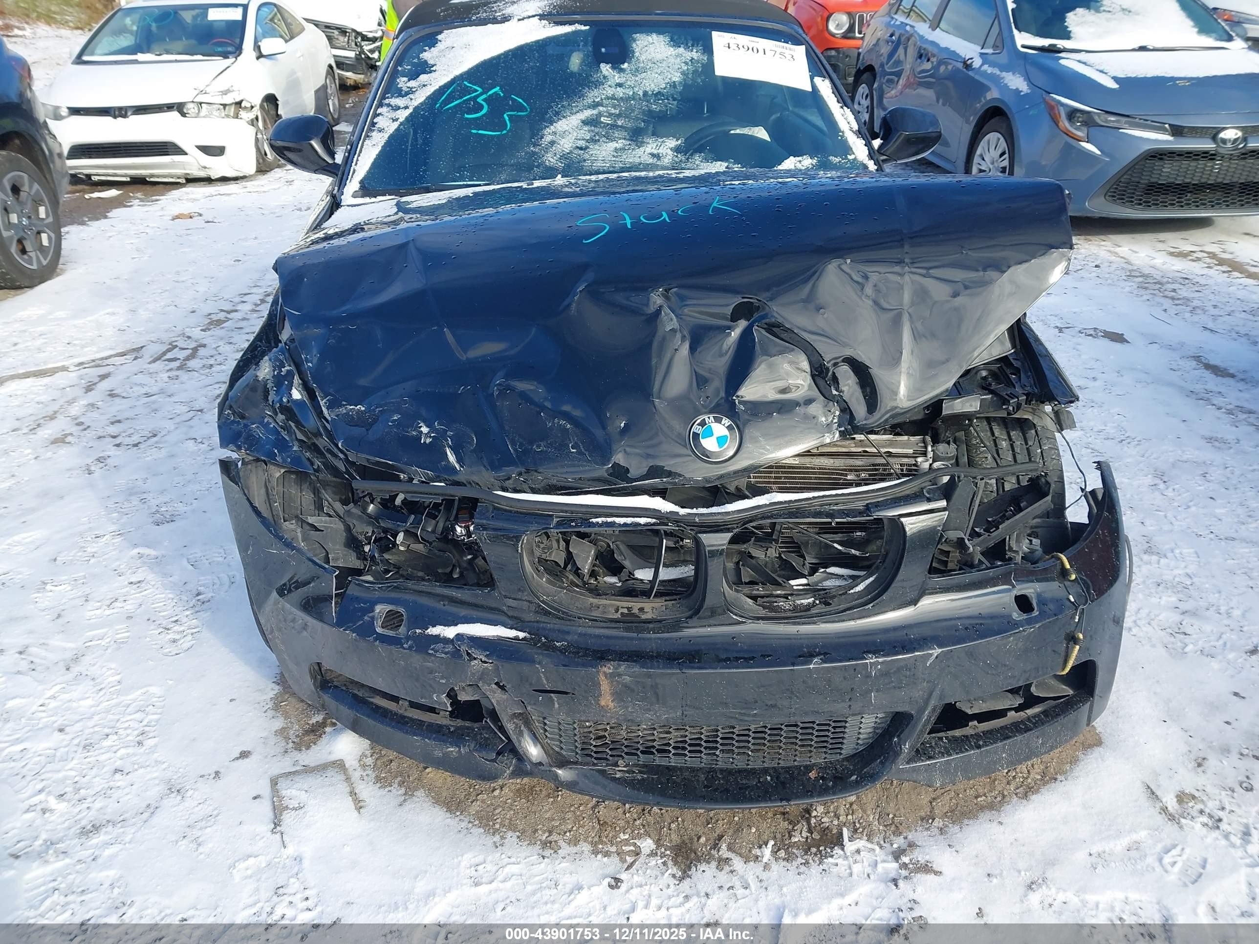 2013 Bmw 135i   Black vin: WBAUN7C54DVM27531