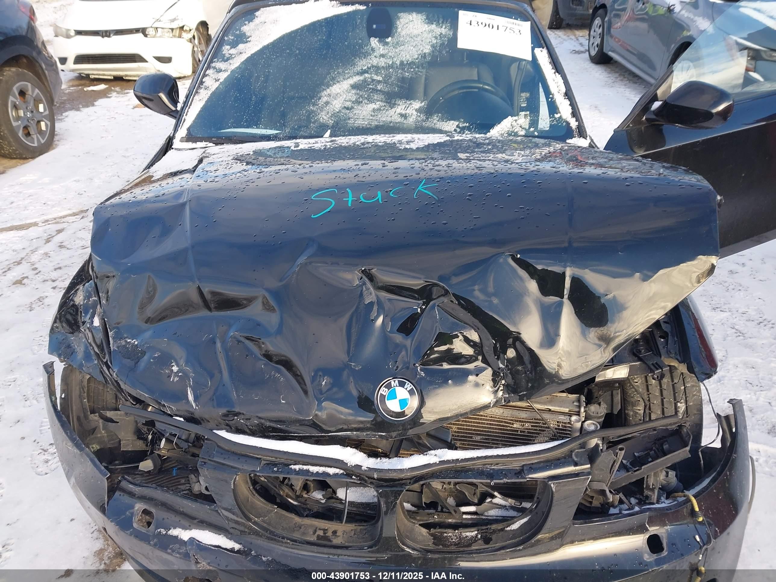 2013 Bmw 135i   Black vin: WBAUN7C54DVM27531