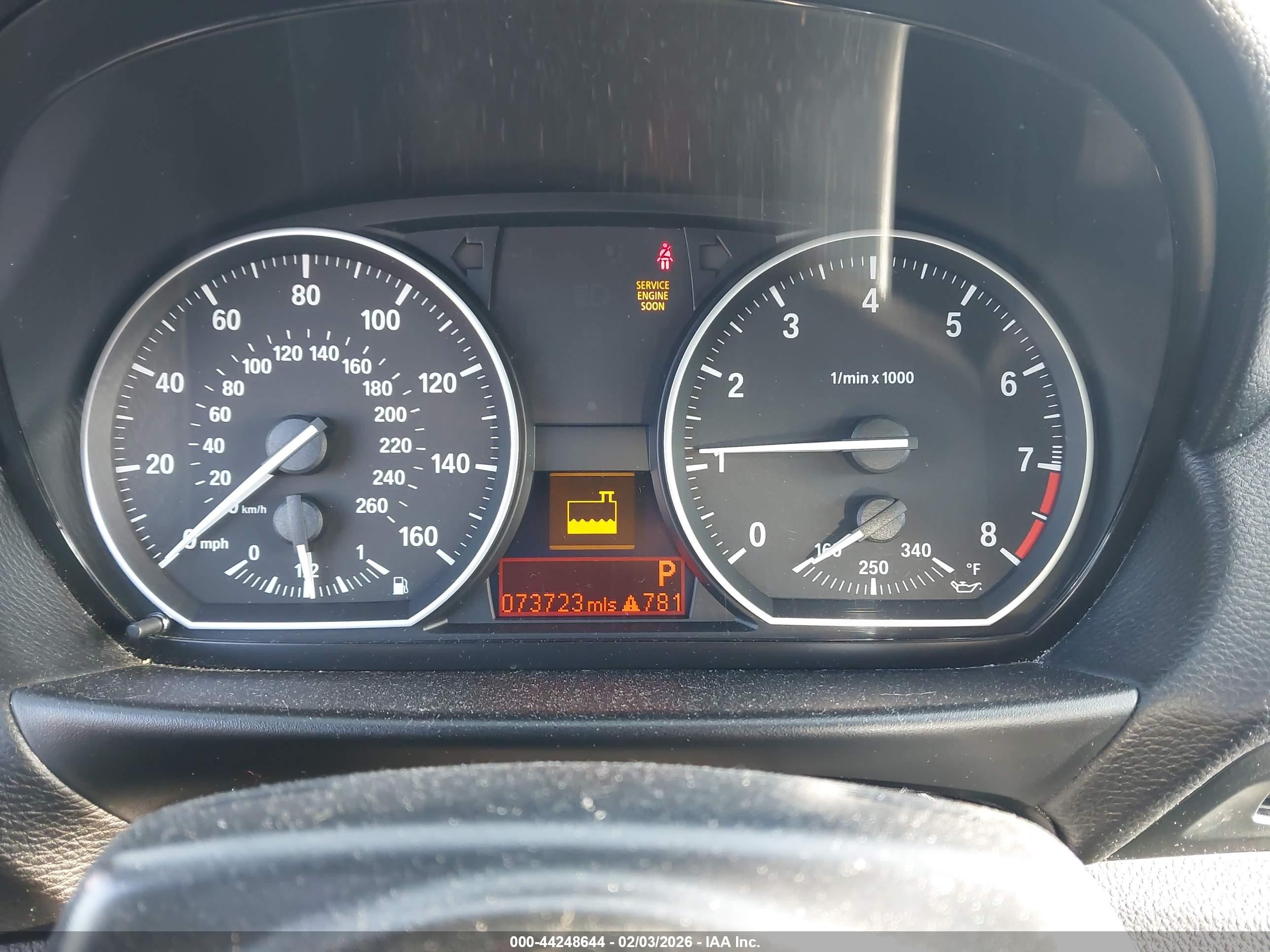 2013 Bmw 135i   Белый vin: WBAUN7C55DVM27912