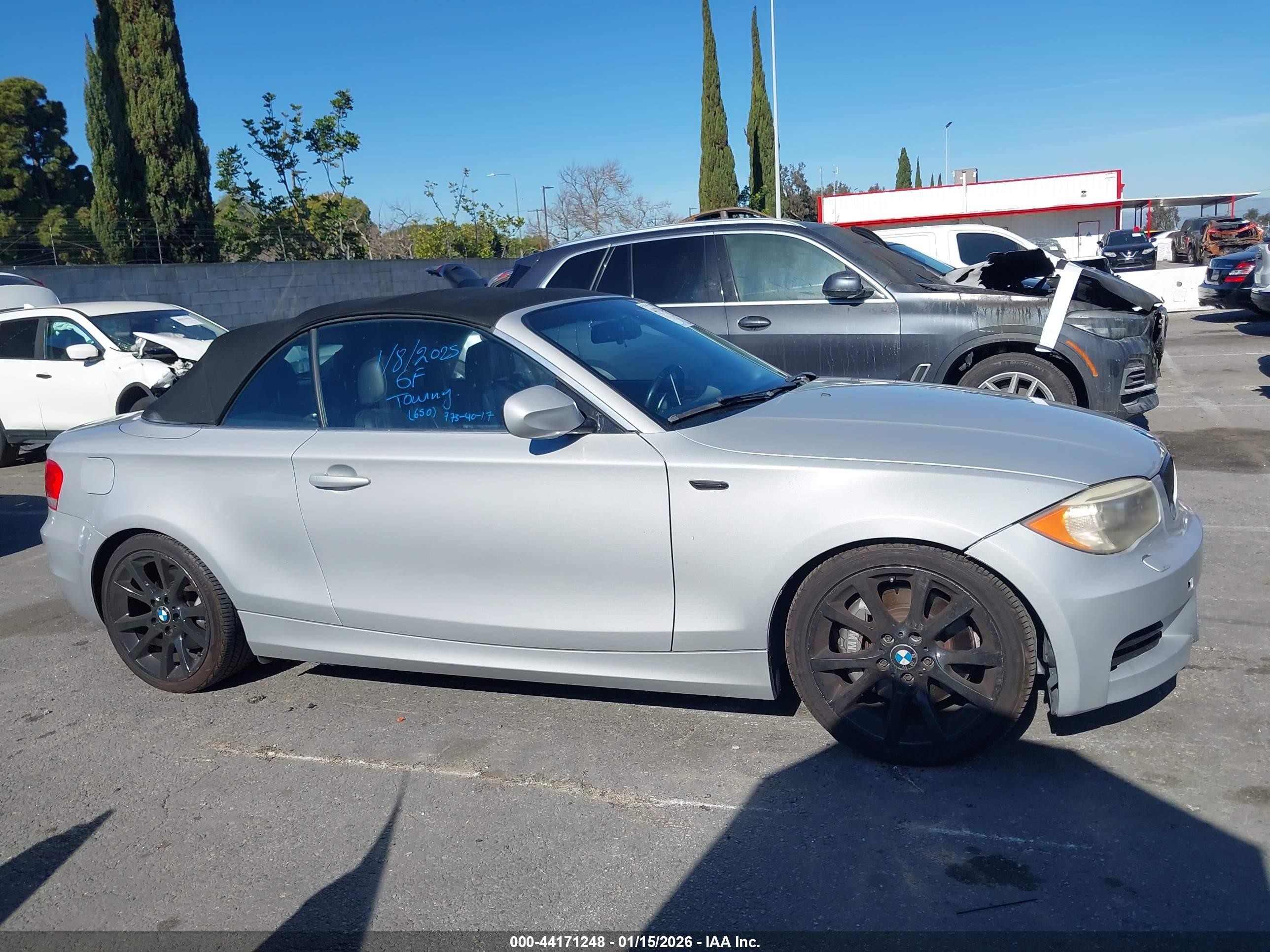 2013 Bmw 135i   Серебряный vin: WBAUN7C56DVM27109