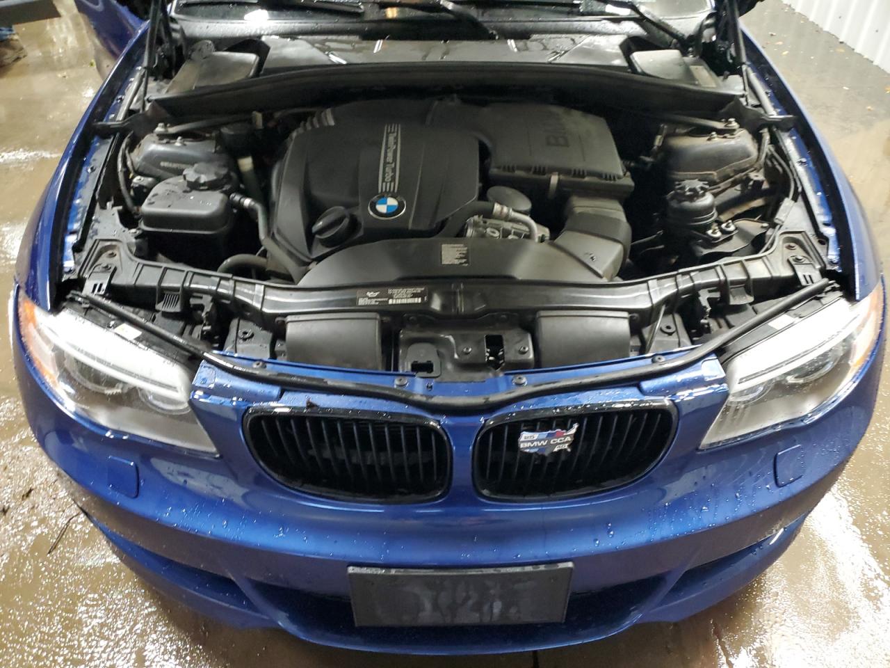 2013 Bmw 135 I Синий vin: WBAUN7C56DVM27871