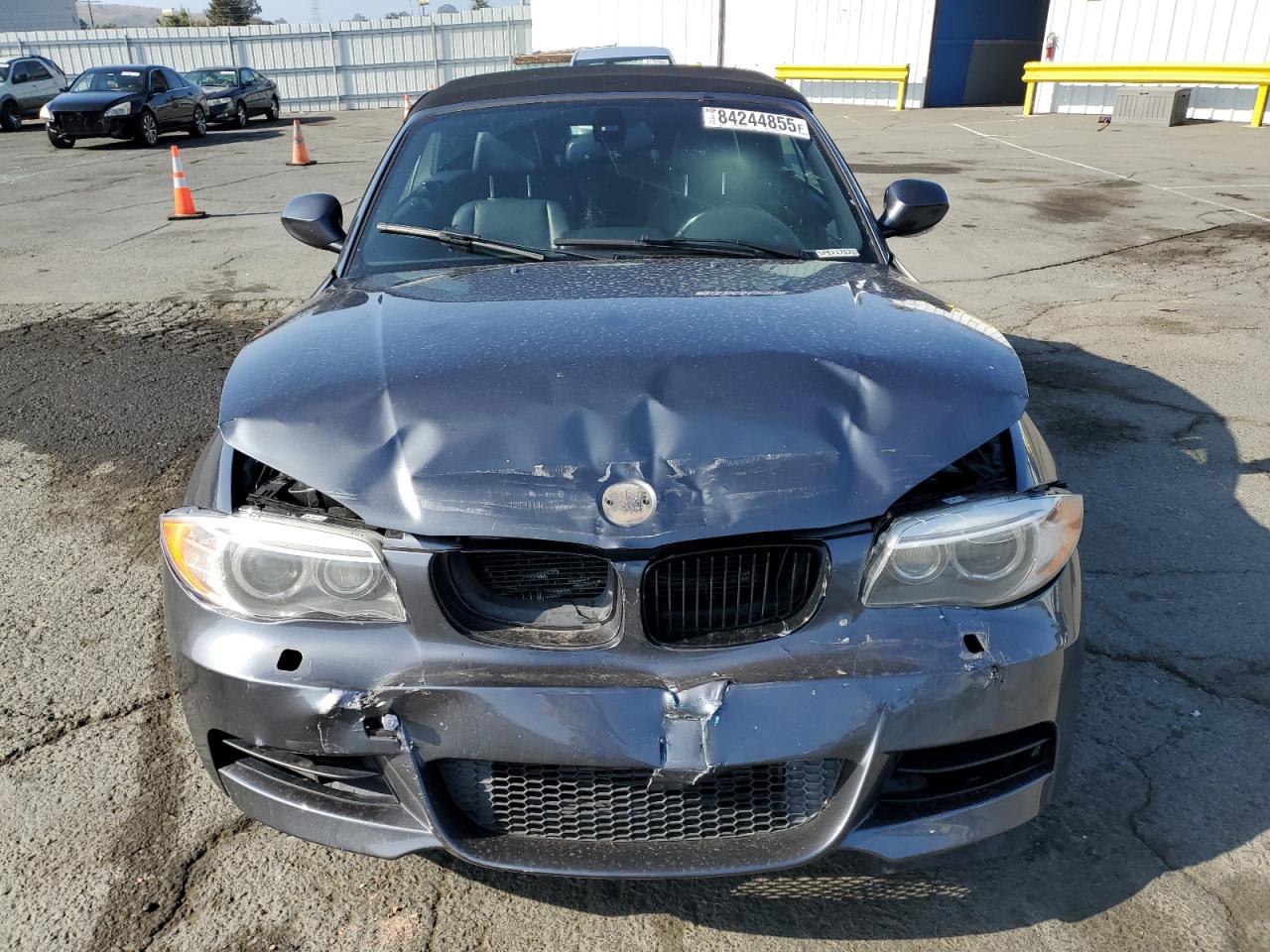 2013 Bmw 135 I Gray vin: WBAUN7C56DVM27904