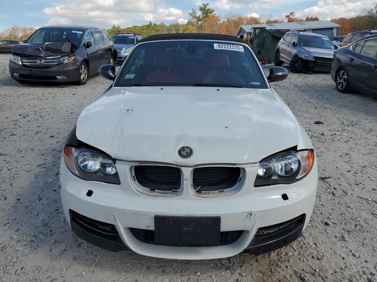 2011 Bmw 135 I Белый vin: WBAUN7C57BVM24071