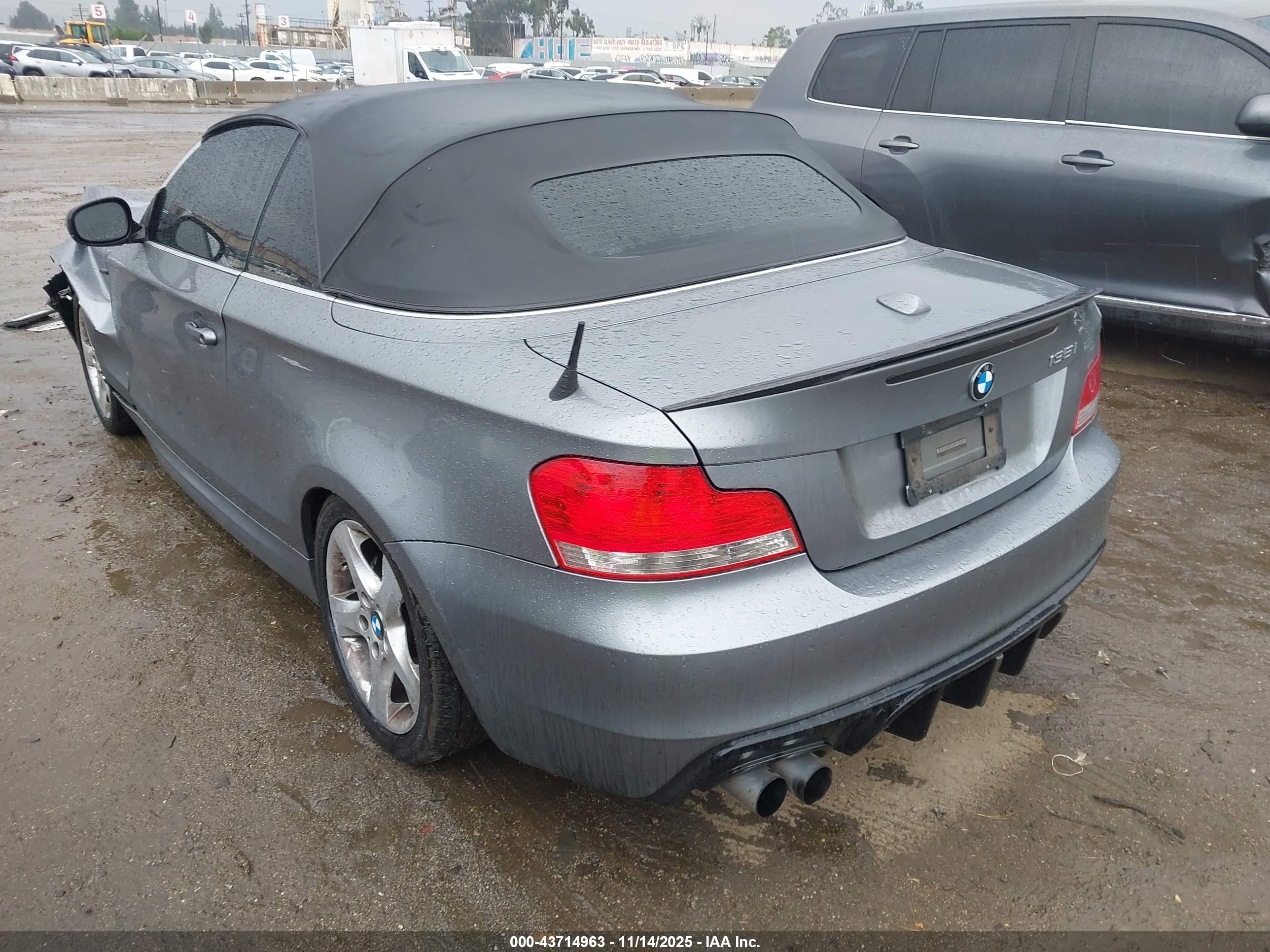 2011 Bmw 135i   Silver vin: WBAUN7C57BVM24698