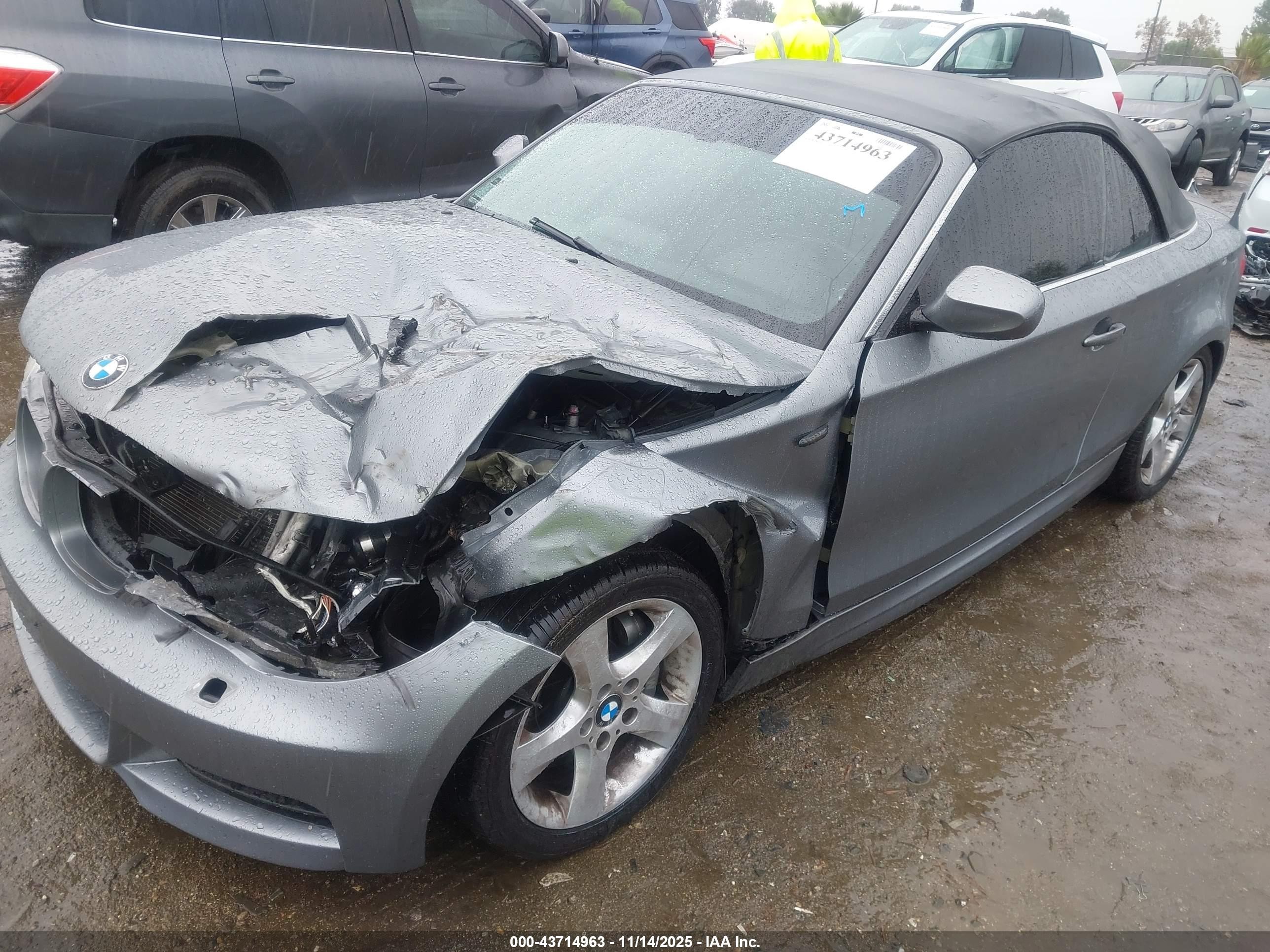 2011 Bmw 135i   Silver vin: WBAUN7C57BVM24698