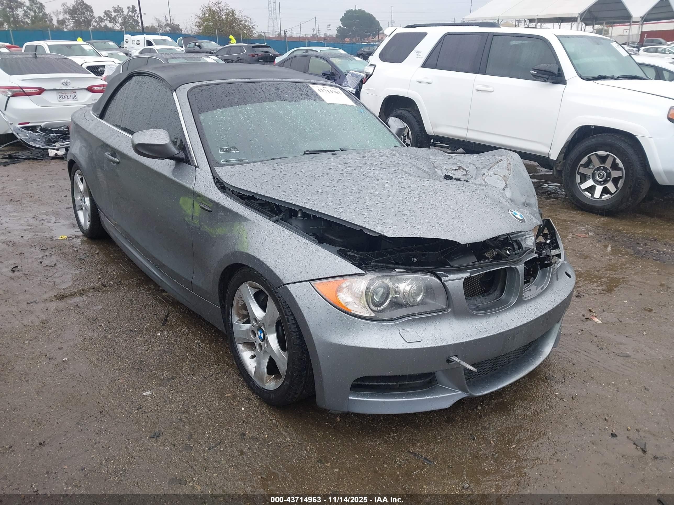 2011 Bmw 135i   Silver vin: WBAUN7C57BVM24698