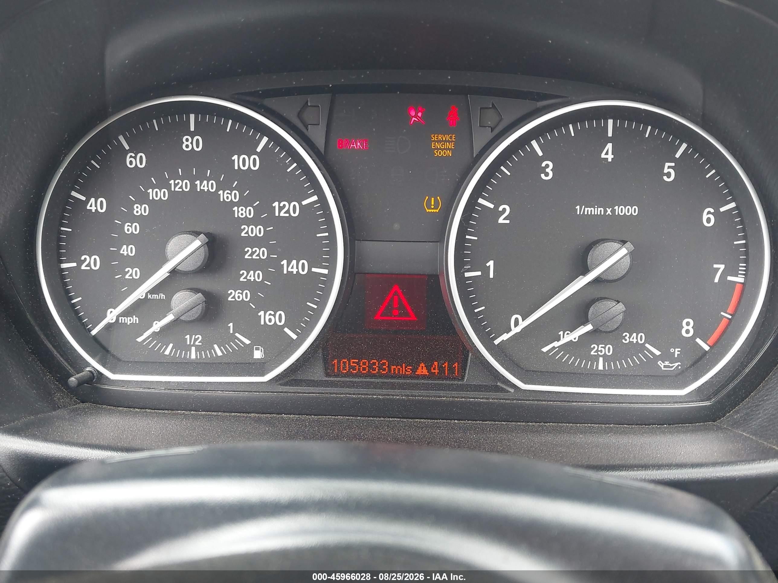 2013 Bmw 135i   Tan vin: WBAUN7C58DVM27208