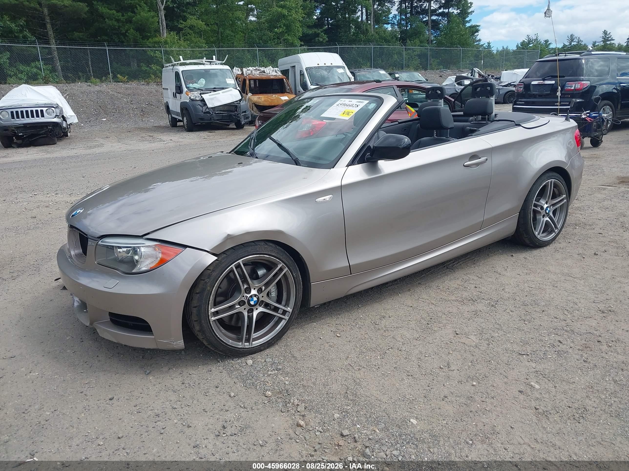 2013 Bmw 135i   Tan vin: WBAUN7C58DVM27208