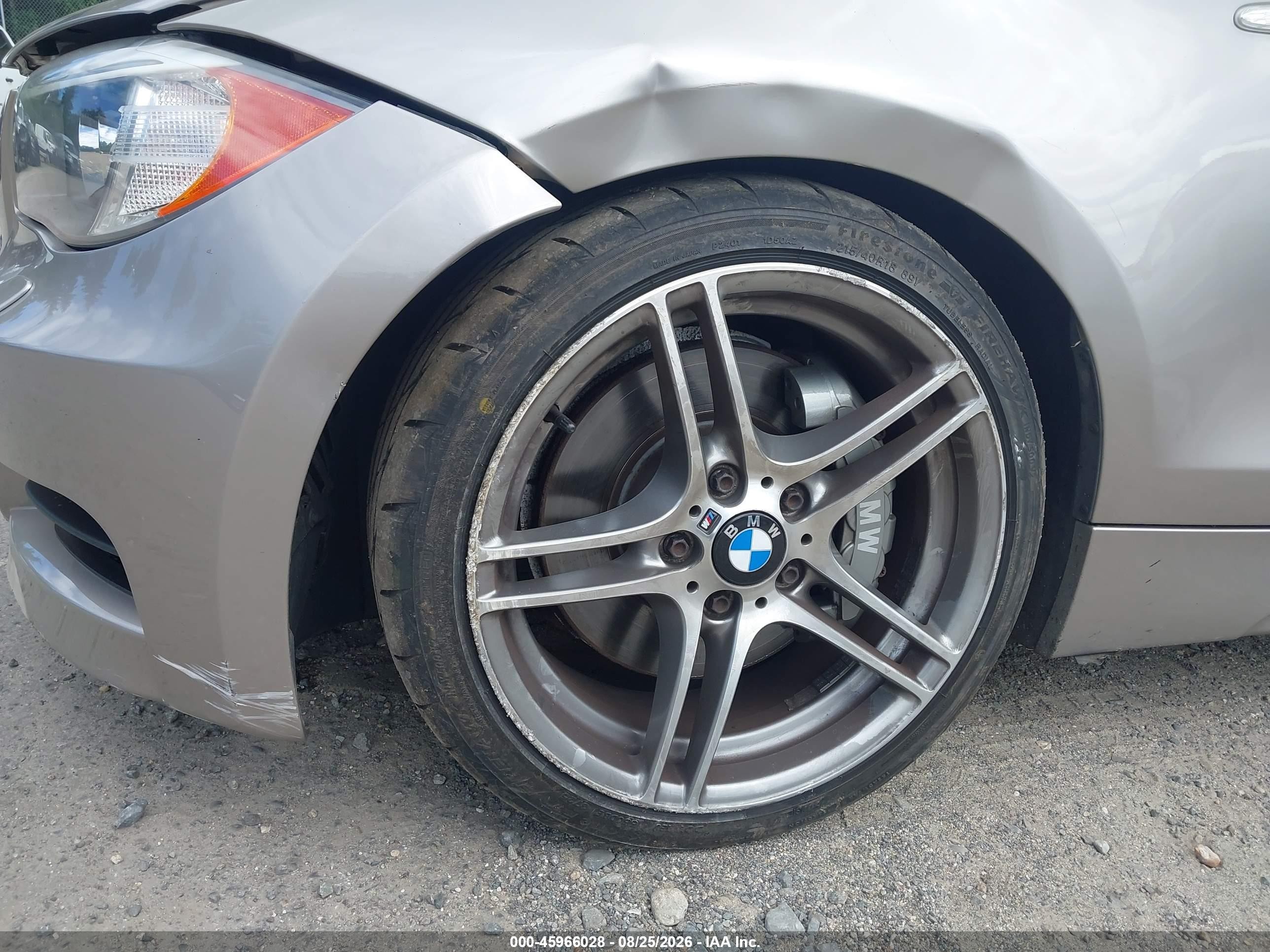 2013 Bmw 135i   Tan vin: WBAUN7C58DVM27208