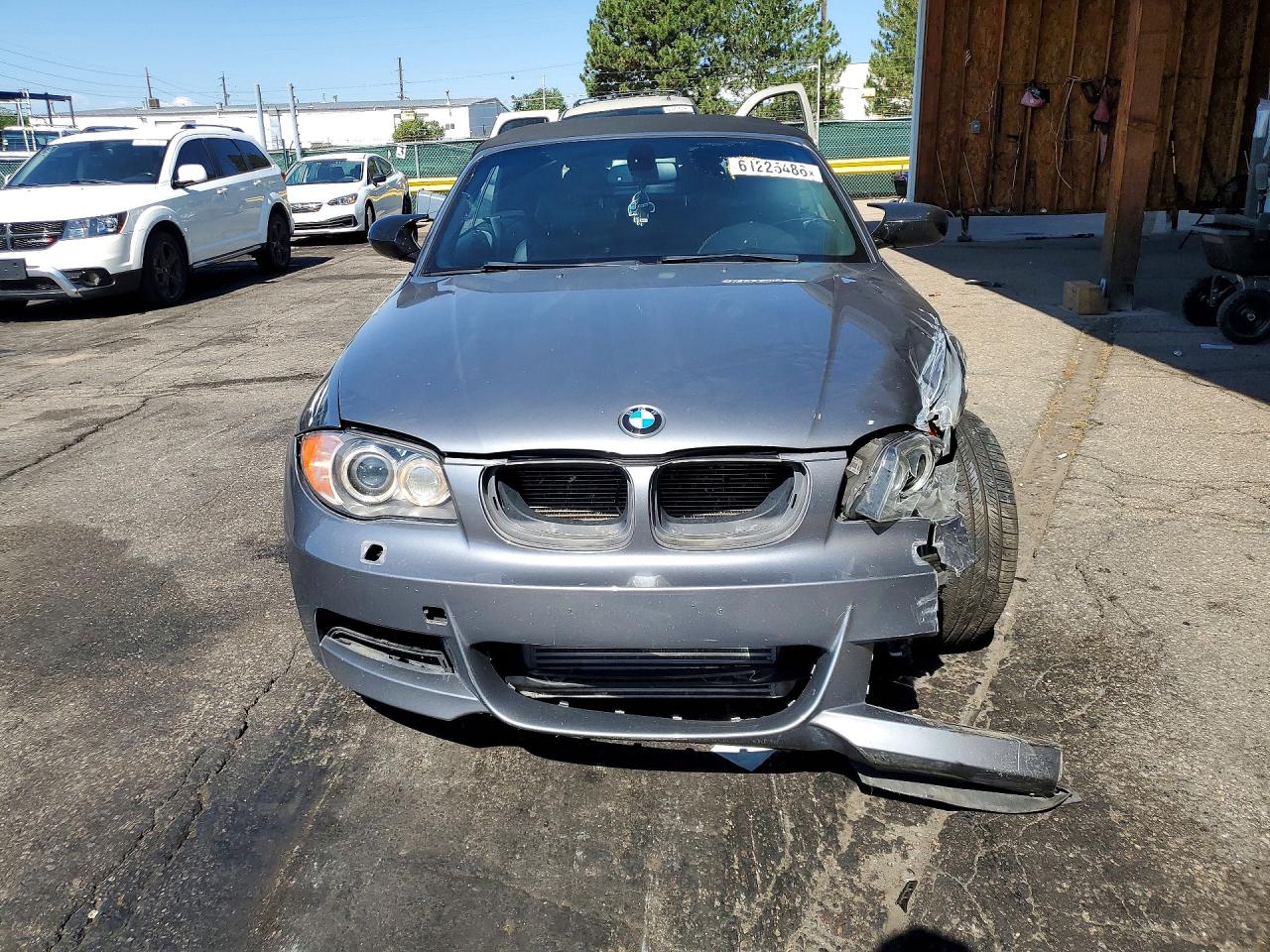 2011 Bmw 135 I Gray vin: WBAUN7C59BVM24329